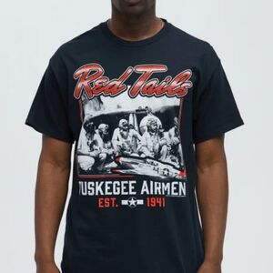 NEW! Red Tails Tuskegee Airmen Graphic T-Shirt Men's Size 3XL